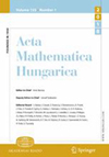 Acta Mathematica Hungarica