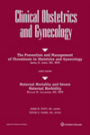 Clinical Obstetrics And Gynecology