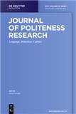 Journal Of Politeness Research-language Behaviour Culture