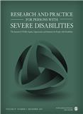 Research And Practice For Persons With Severe Disabilities