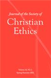 Journal Of The Society Of Christian Ethics