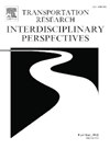 Transportation Research Interdisciplinary Perspectives