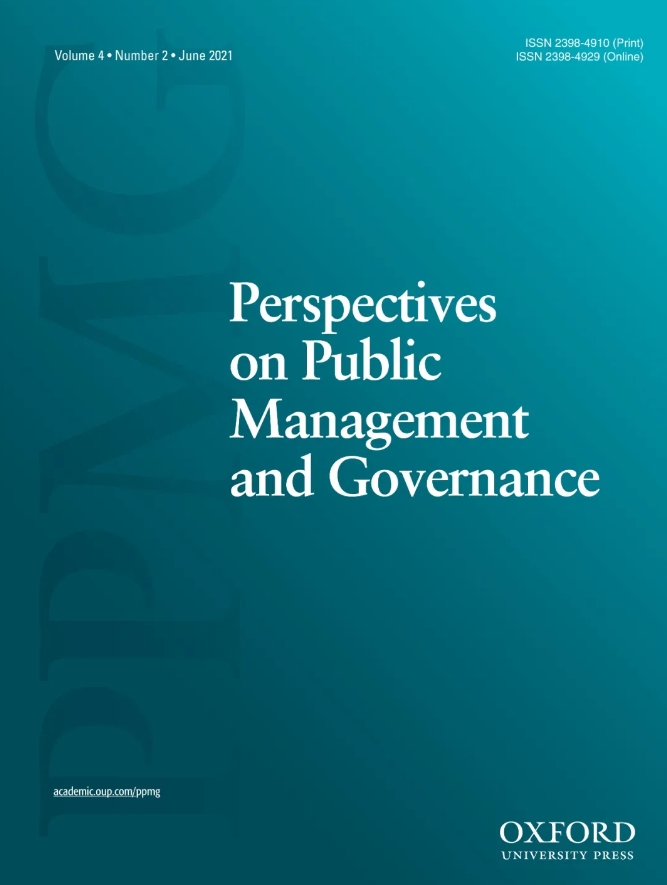 Perspectives On Public Management And Governance