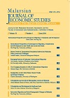 Malaysian Journal Of Economic Studies