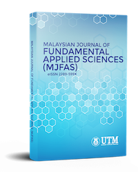 Malaysian Journal Of Fundamental And Applied Sciences