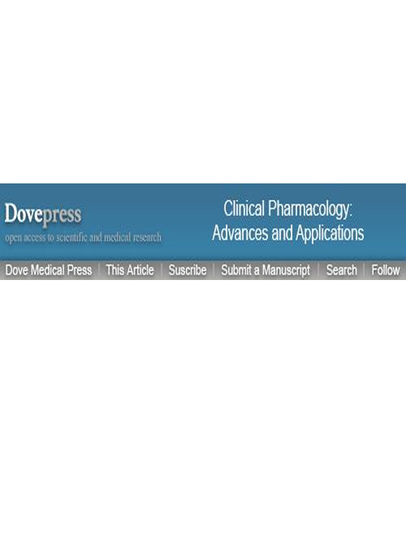 Clinical Pharmacology-advances And Applications