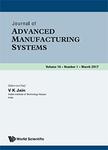 Journal Of Advanced Manufacturing Systems