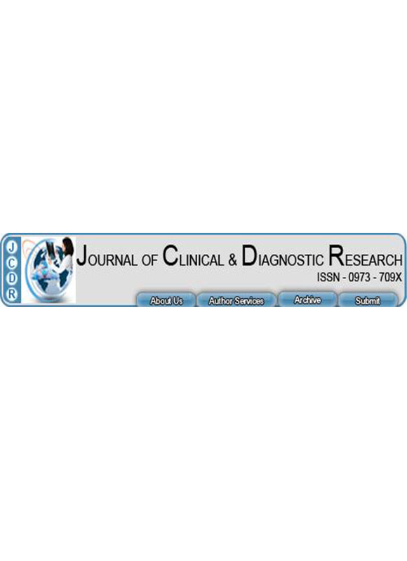 Journal Of Clinical And Diagnostic Research