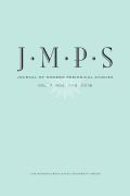 Journal Of Modern Periodical Studies