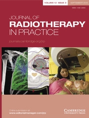 Journal Of Radiotherapy In Practice