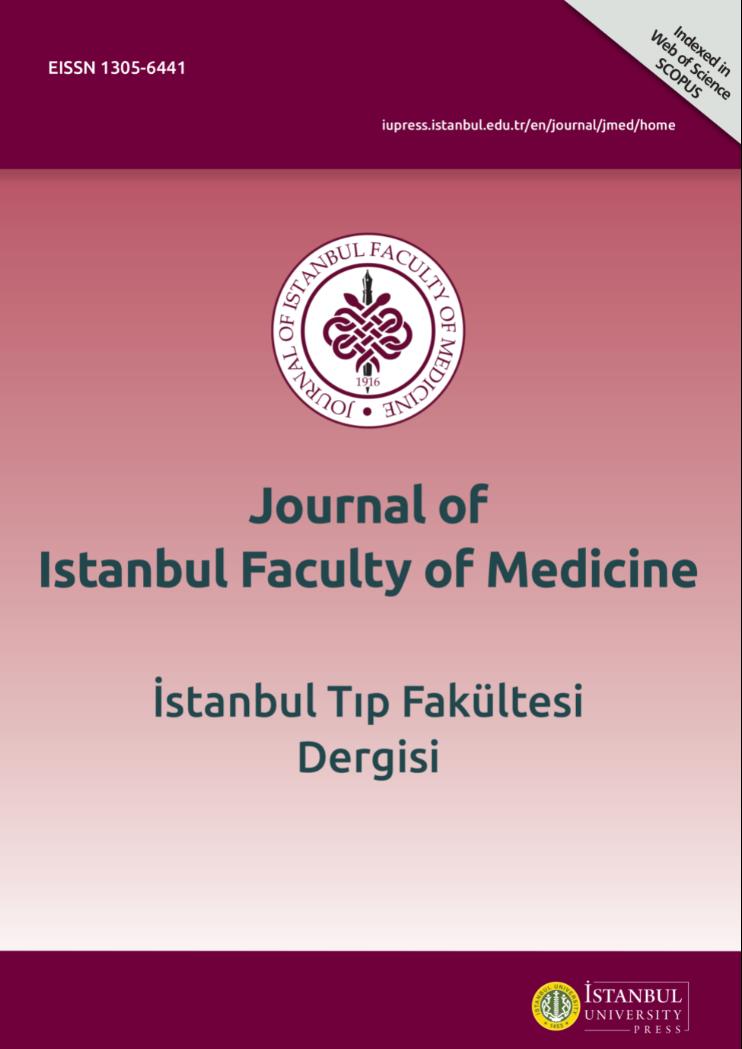 Journal Of Istanbul Faculty Of Medicine-istanbul Tip Fakultesi Dergisi