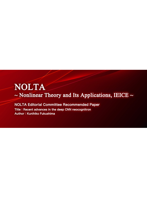 Ieice Nonlinear Theory And Its Applications