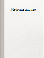 Medicine And Law