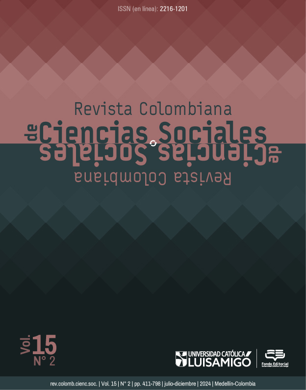 Revista Colombiana De Ciencias Sociales