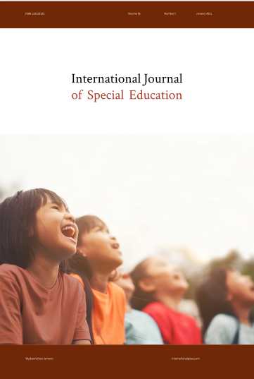 International Journal Of Special Education