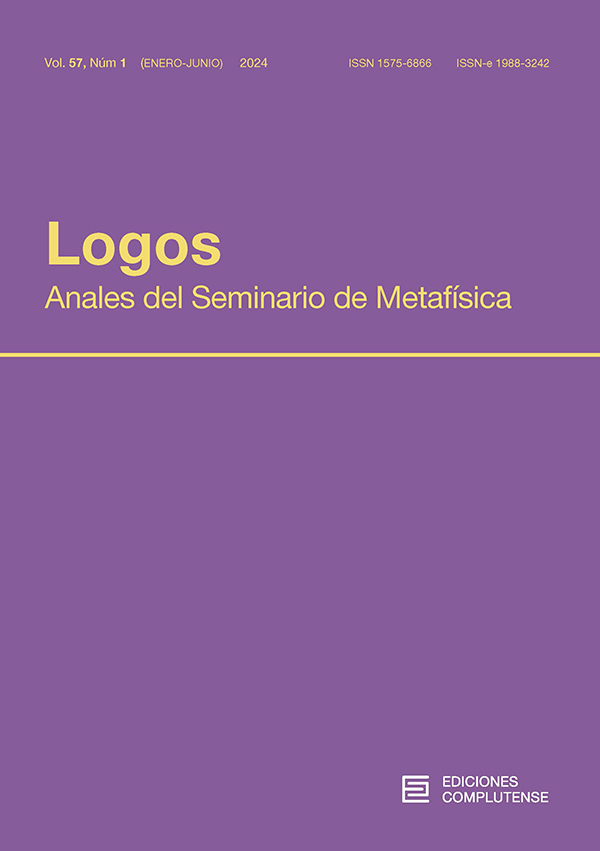 Logos-anales Del Seminario De Metafisica