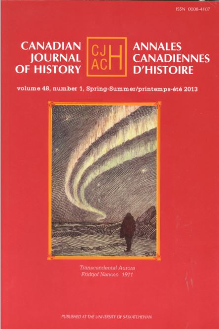 Canadian Journal Of History-annales Canadiennes D Histoire