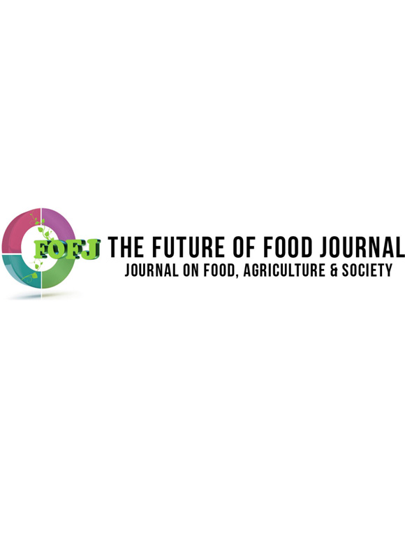 Future Of Food-journal On Food Agriculture And Society