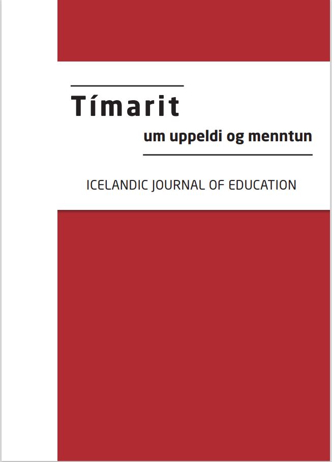 Timarit Um Uppeldi Og Menntun-icelandic Journal Of Education