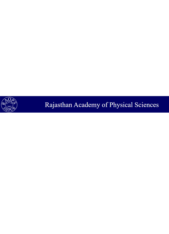 Journal Of Rajasthan Academy Of Physical Sciences