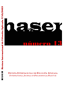 Haser-revista Internacional De Filosofia Aplicada