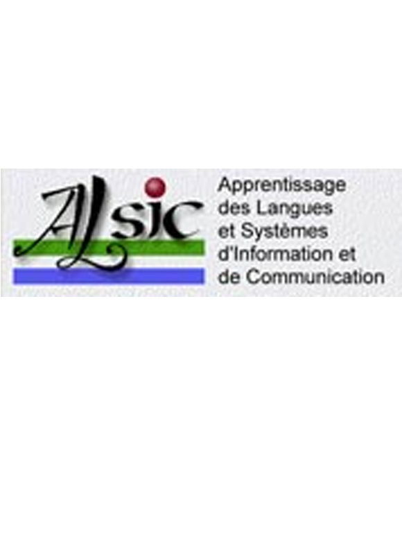 Alsic-apprentissage Des Langues Et Systems D Information Et De Communication