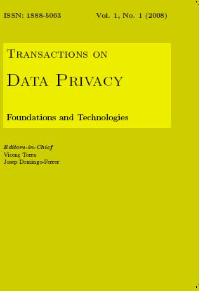 Transactions On Data Privacy