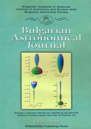 Bulgarian Astronomical Journal