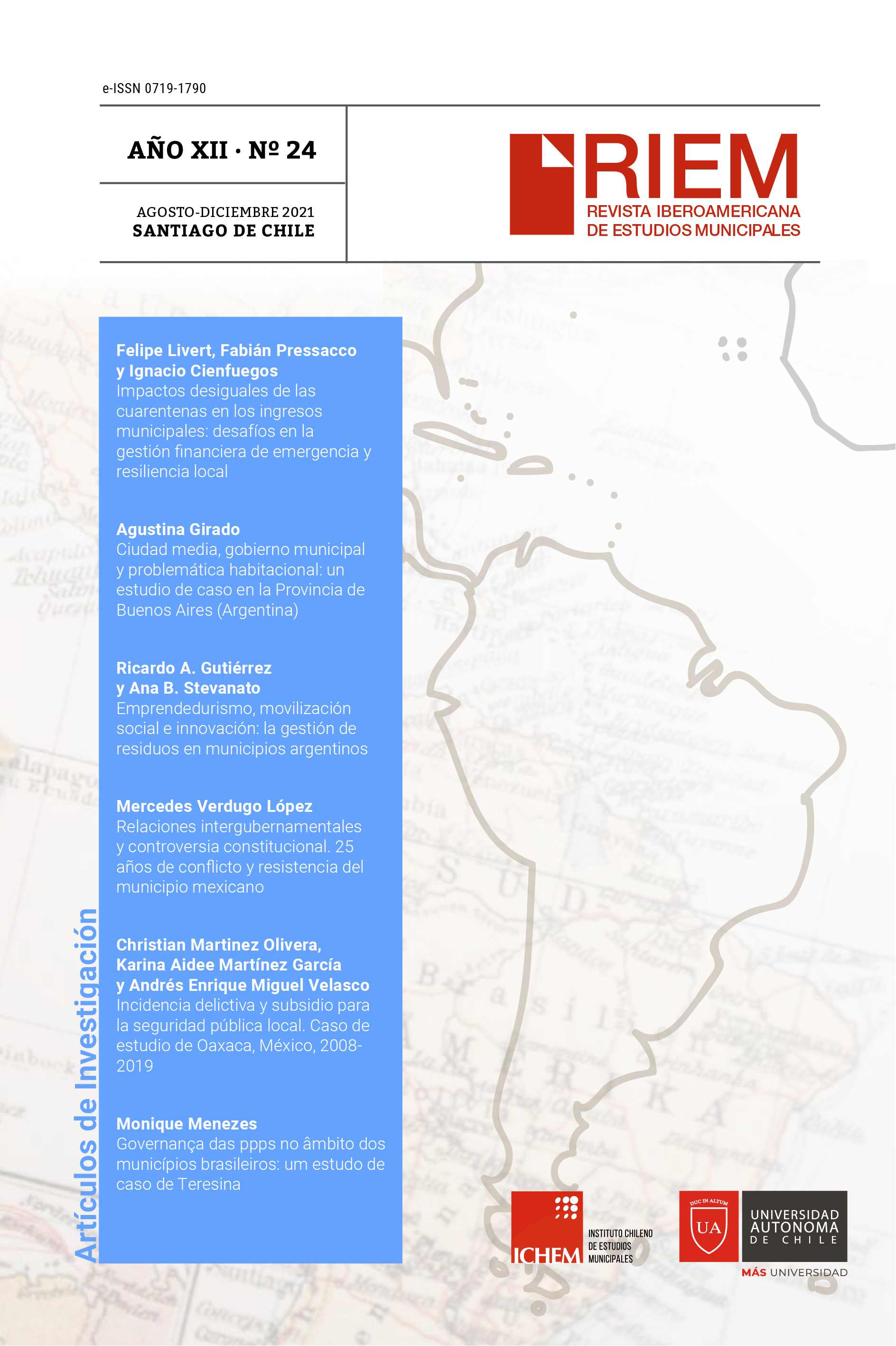 Revista Iberoamericana De Estudios Municipales