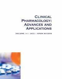 Clinical Pharmacology-advances And Applications